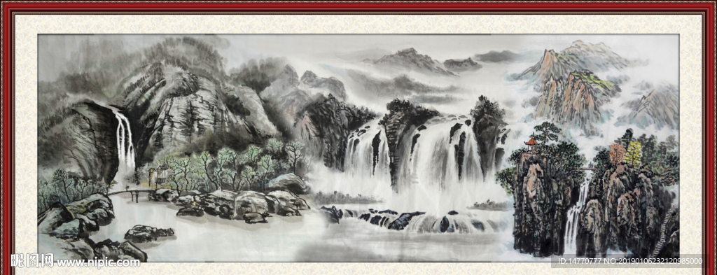 山水风景图