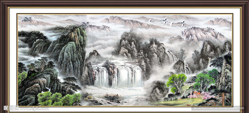 山水风景图