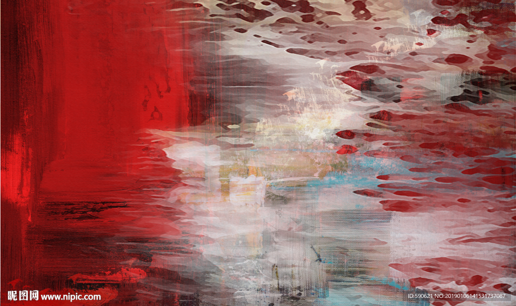 抽象油画