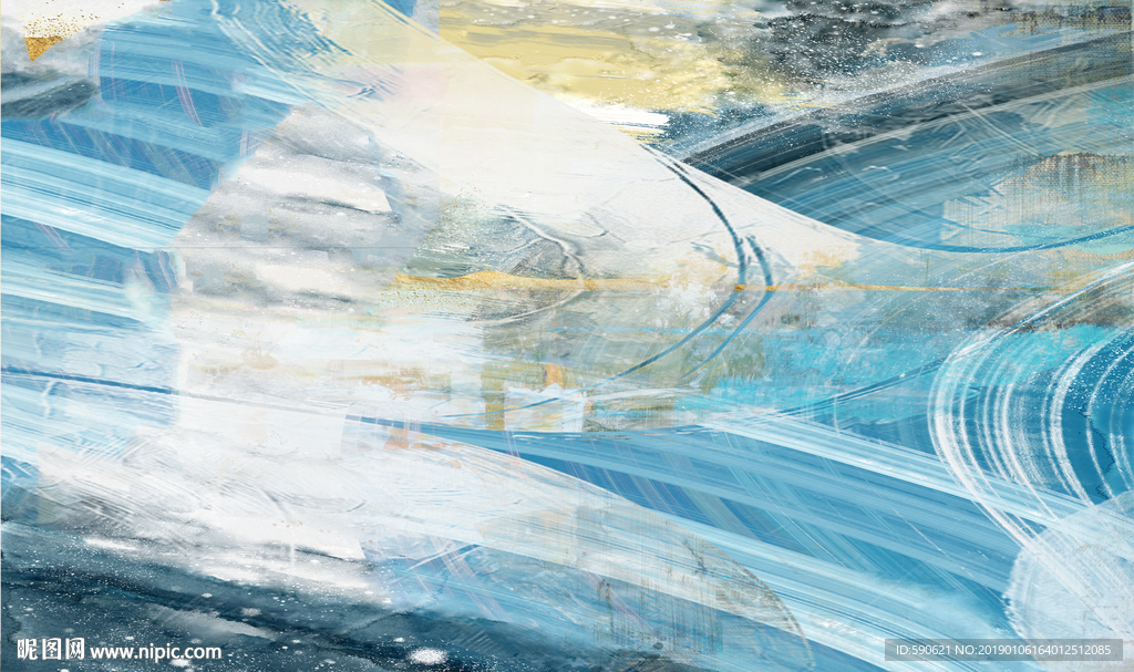抽象油画
