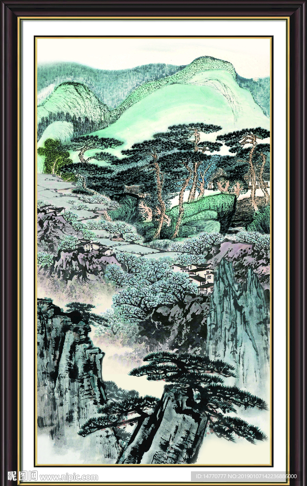 瀑布 流水生财