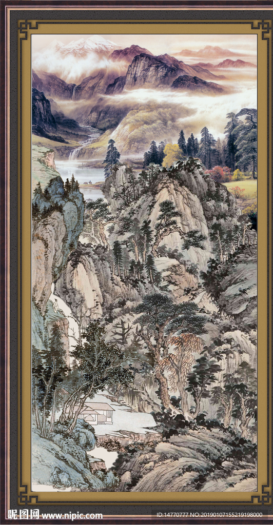 山水风景图