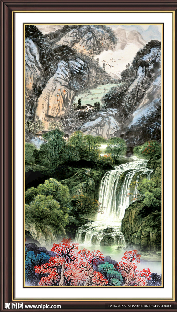山水风景图