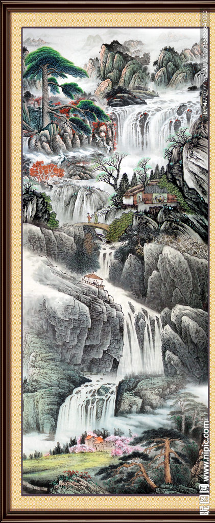 山水风景图