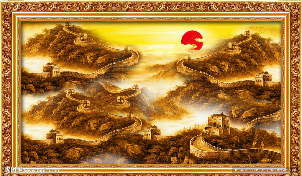 长城国画