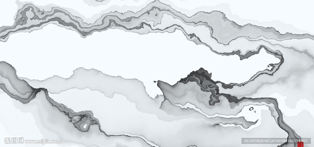 国画山水画