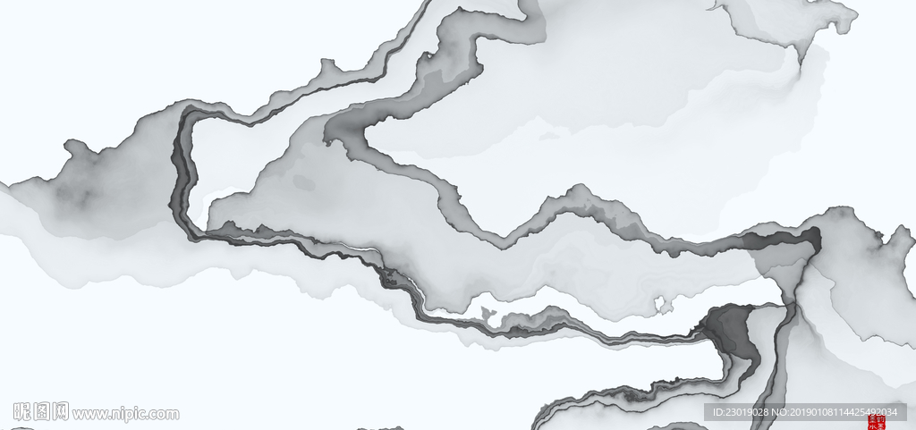 国画山水画