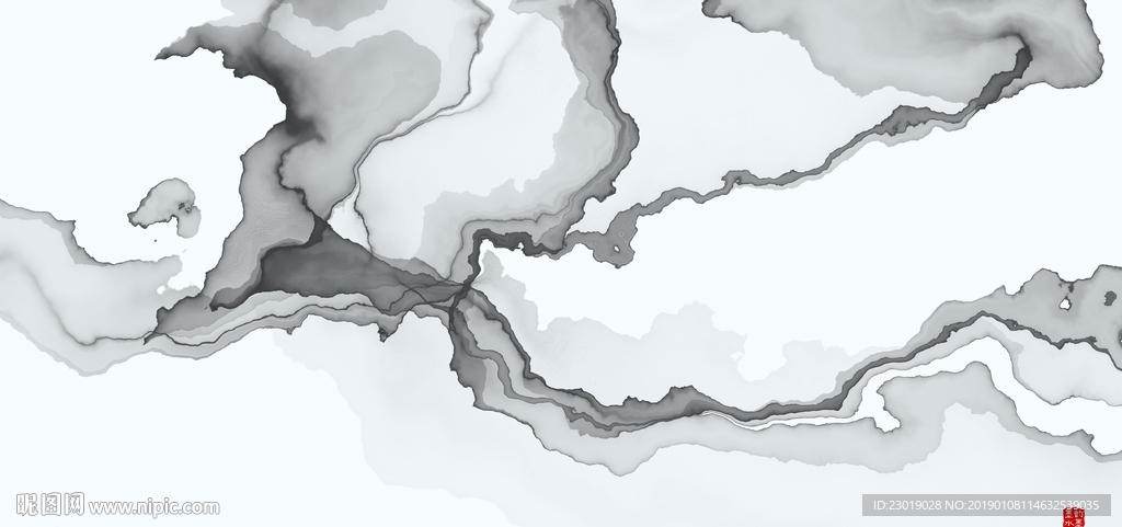 国画山水画