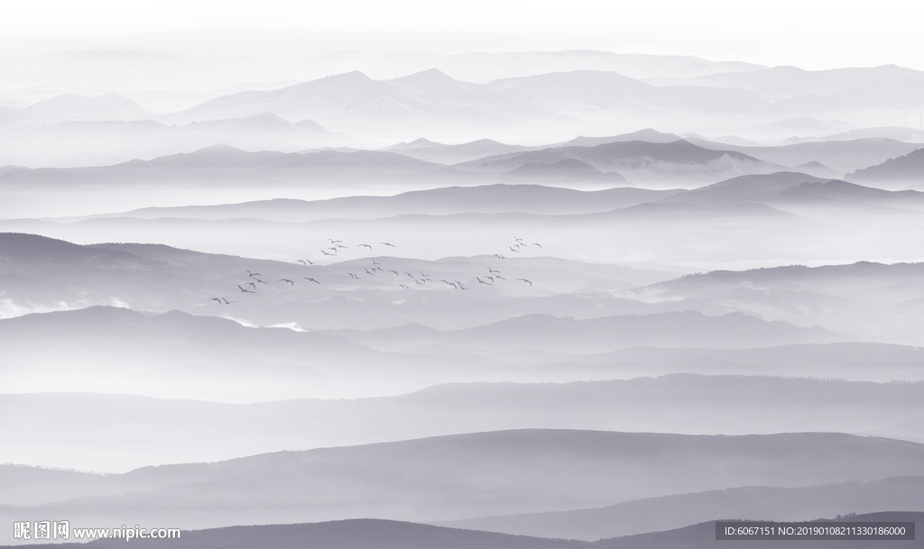 新中式山水画