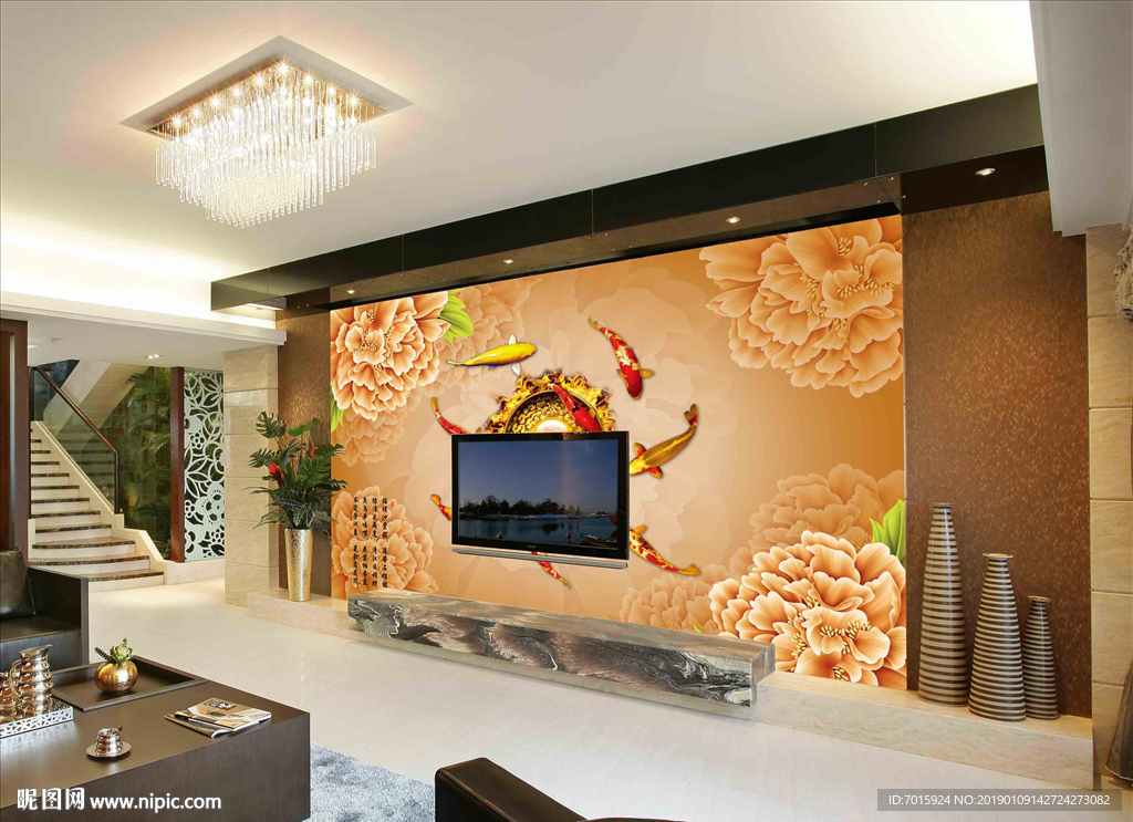 背景墙 客厅 装饰画