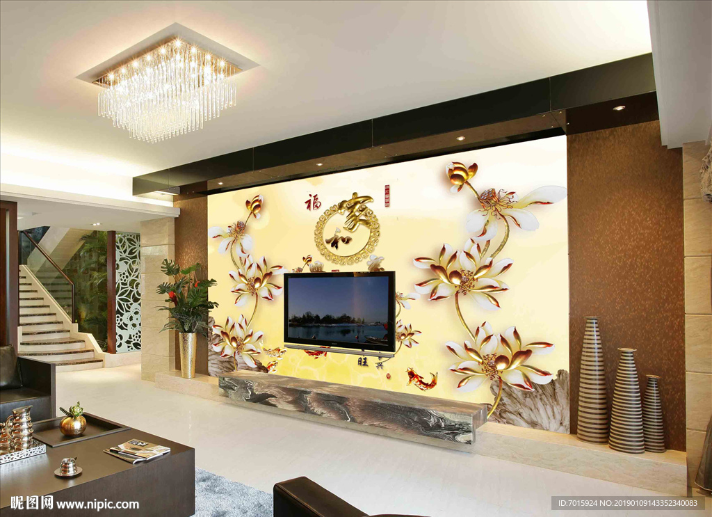 背景墙 客厅 装饰画