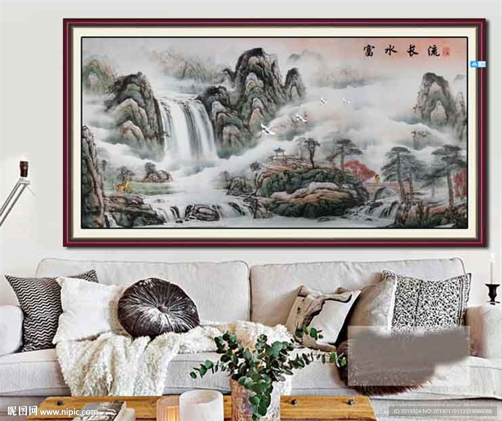 电视背景墙 装饰画 背景墙