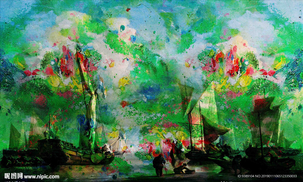 油画