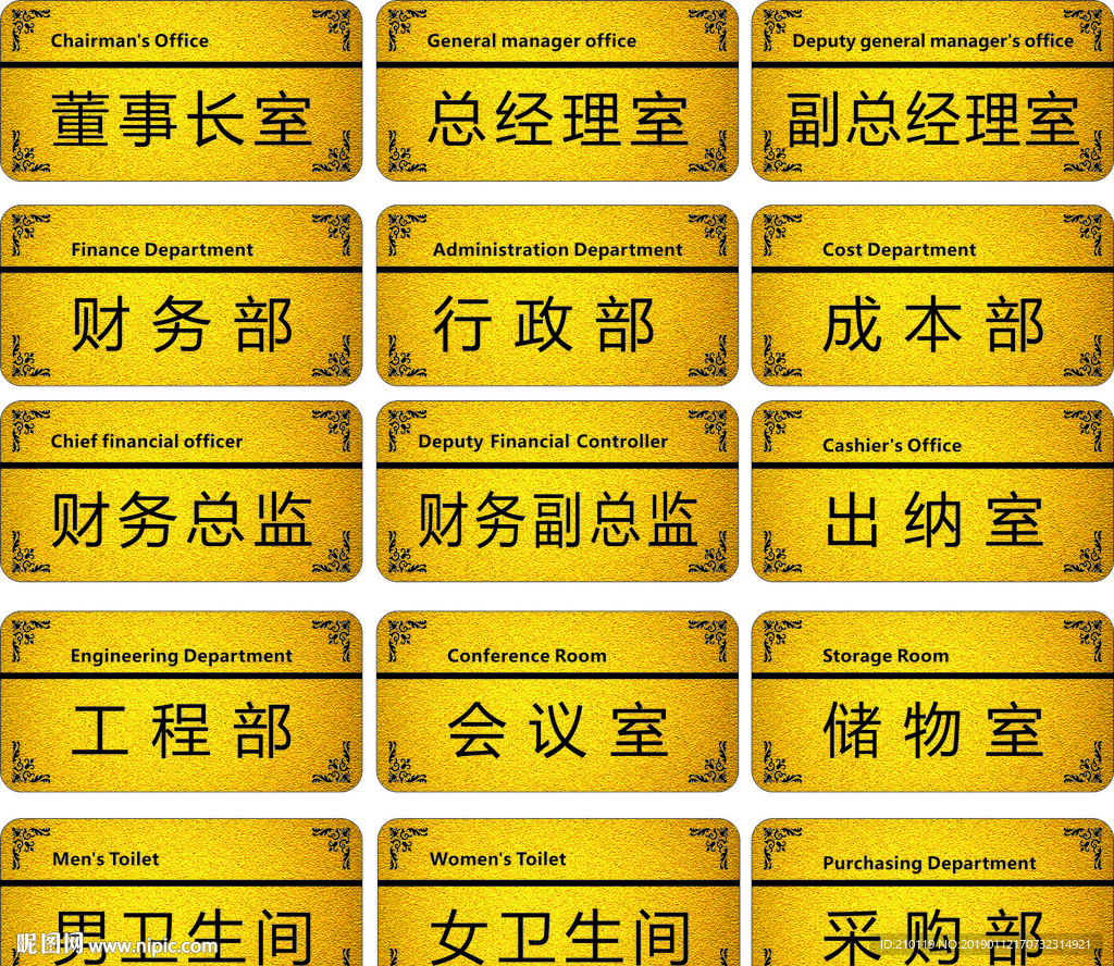 门牌