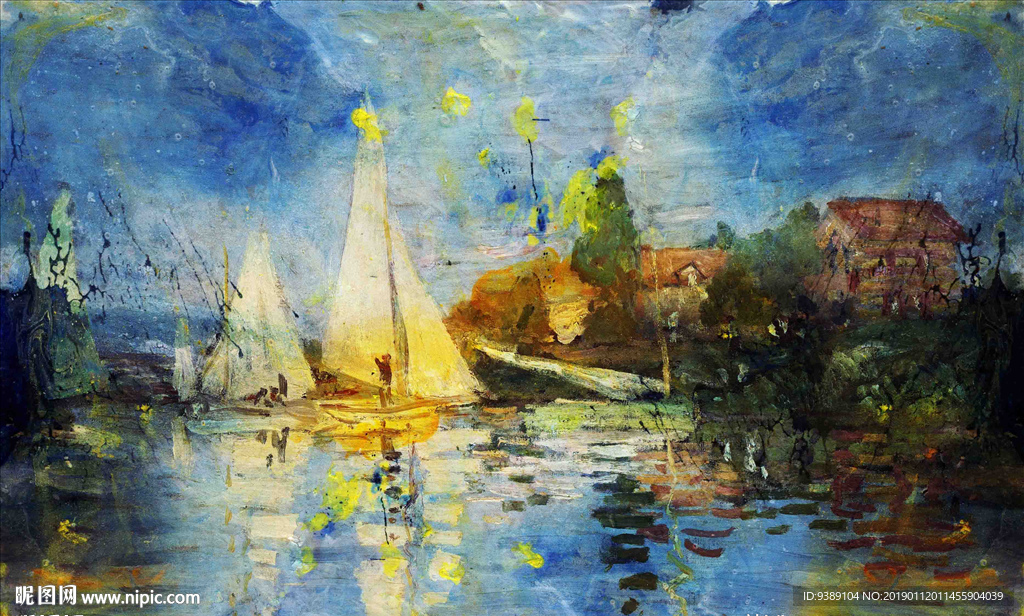 风景油画