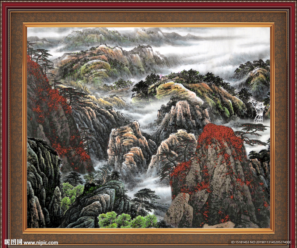山水国画
