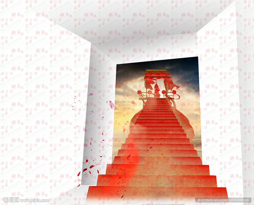 3D立体画 娶亲