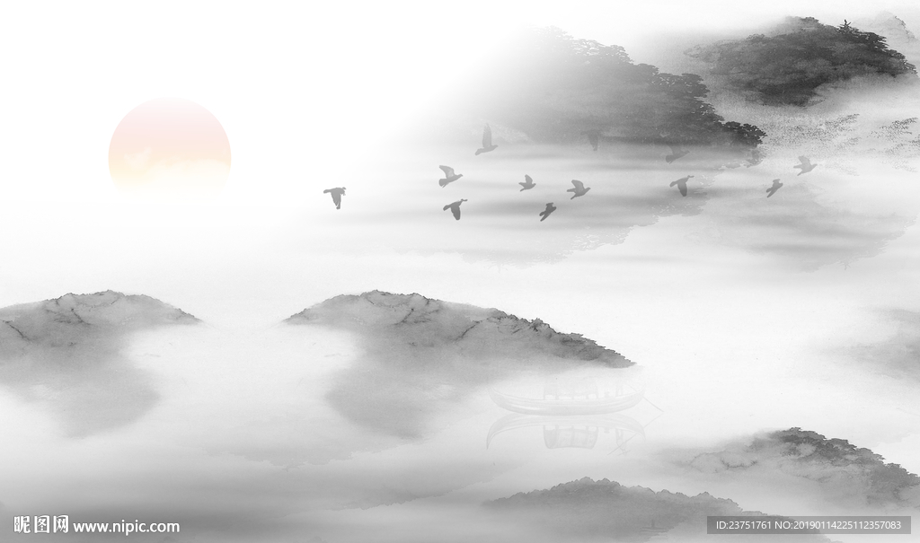 山水装饰画