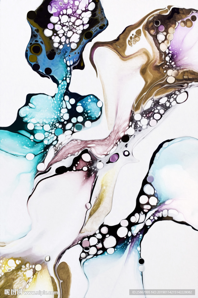 现代抽象装饰画