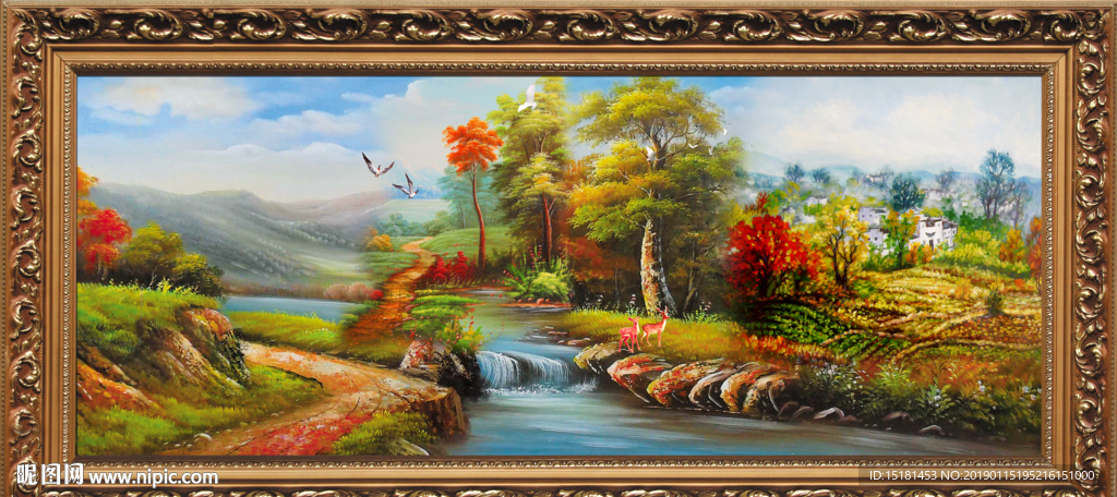风景油画