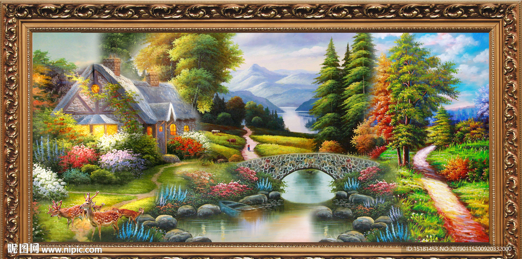 风景油画