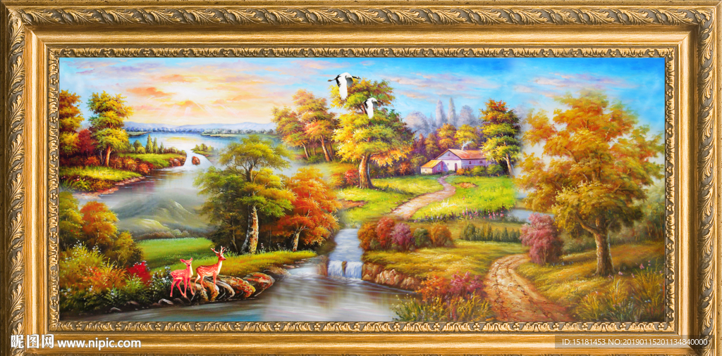 风景油画