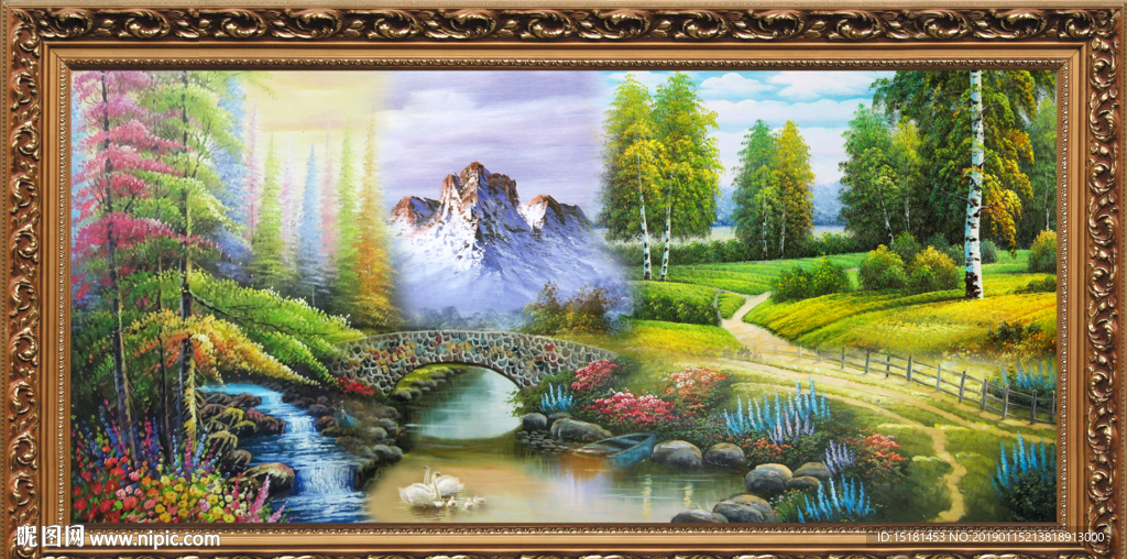 风景油画