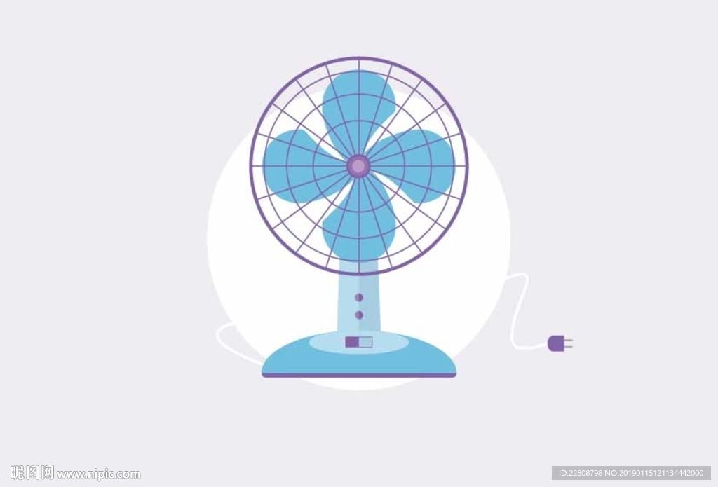 风扇矢量图