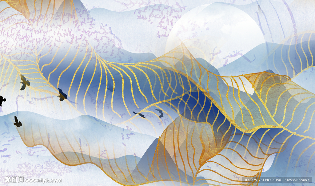 水墨画