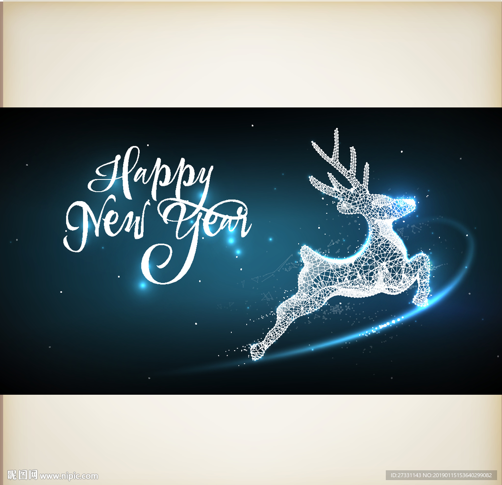 新年海报 新年贺卡