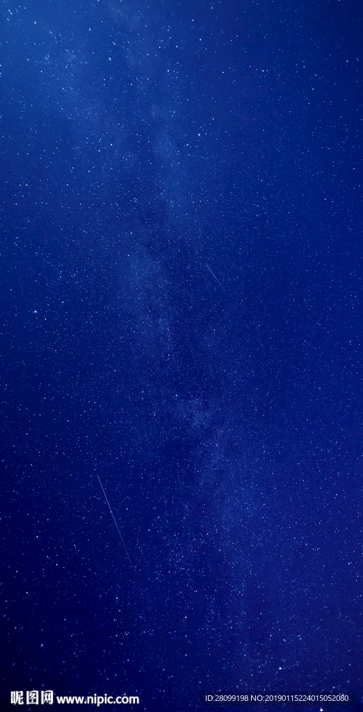 蓝色星空