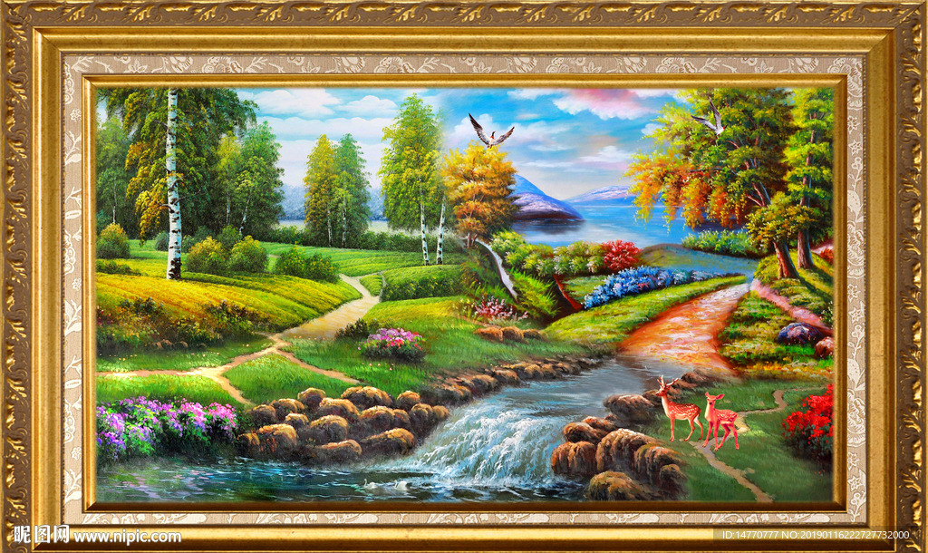 风景油画