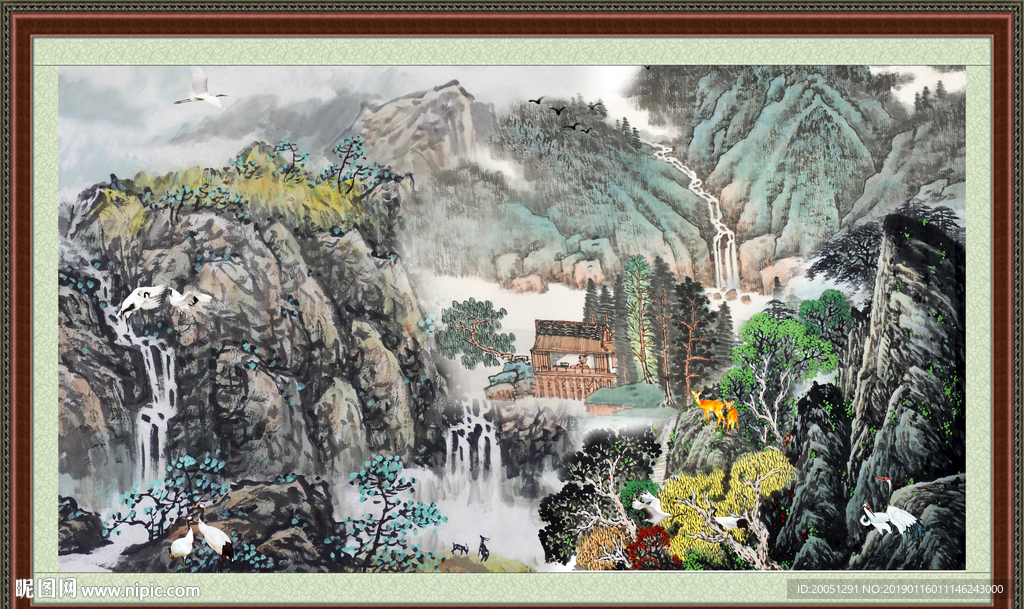 国画山水