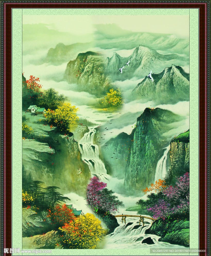 国画山水