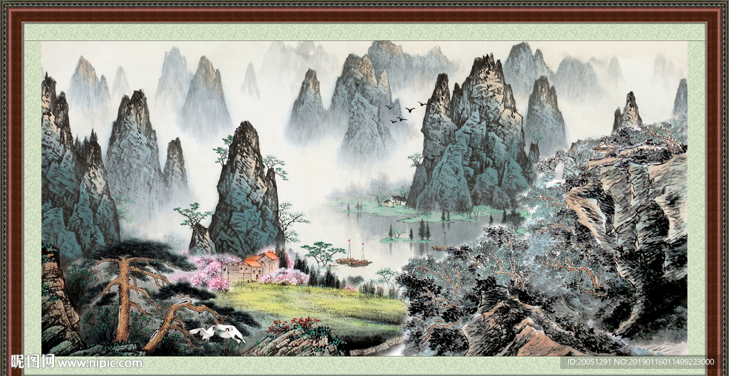 国画山水