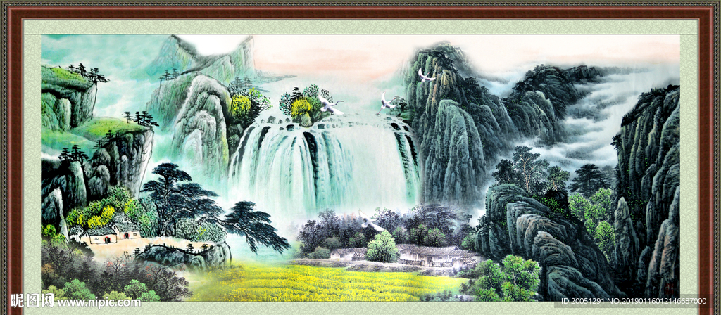 国画山水