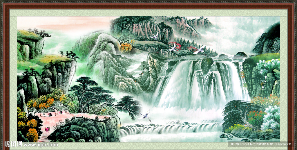 国画山水