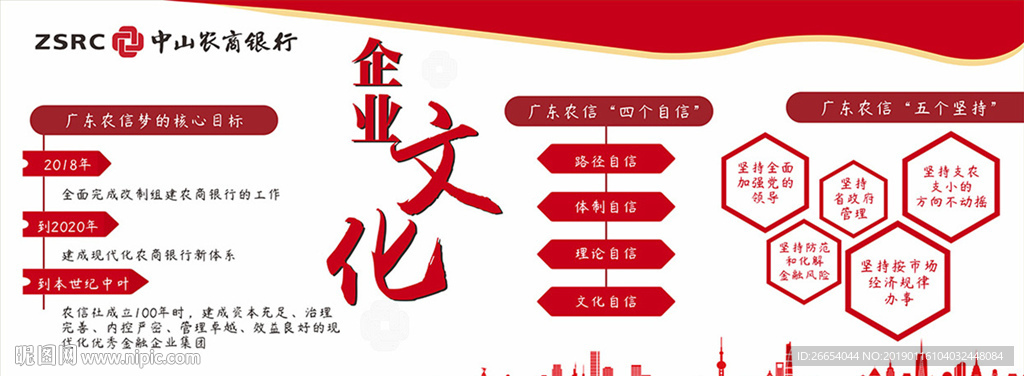 企业文化墙报设计素材