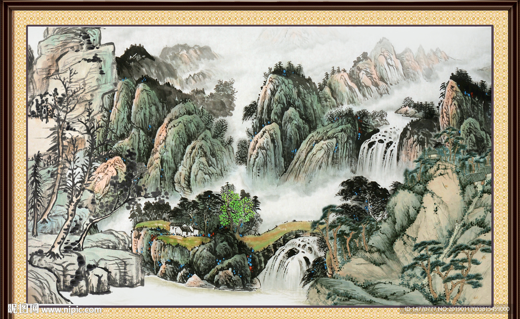 山水国画