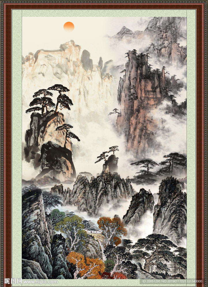 国画山水