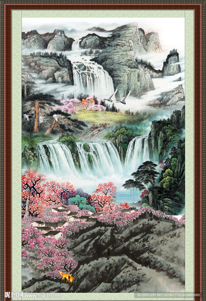 国画山水