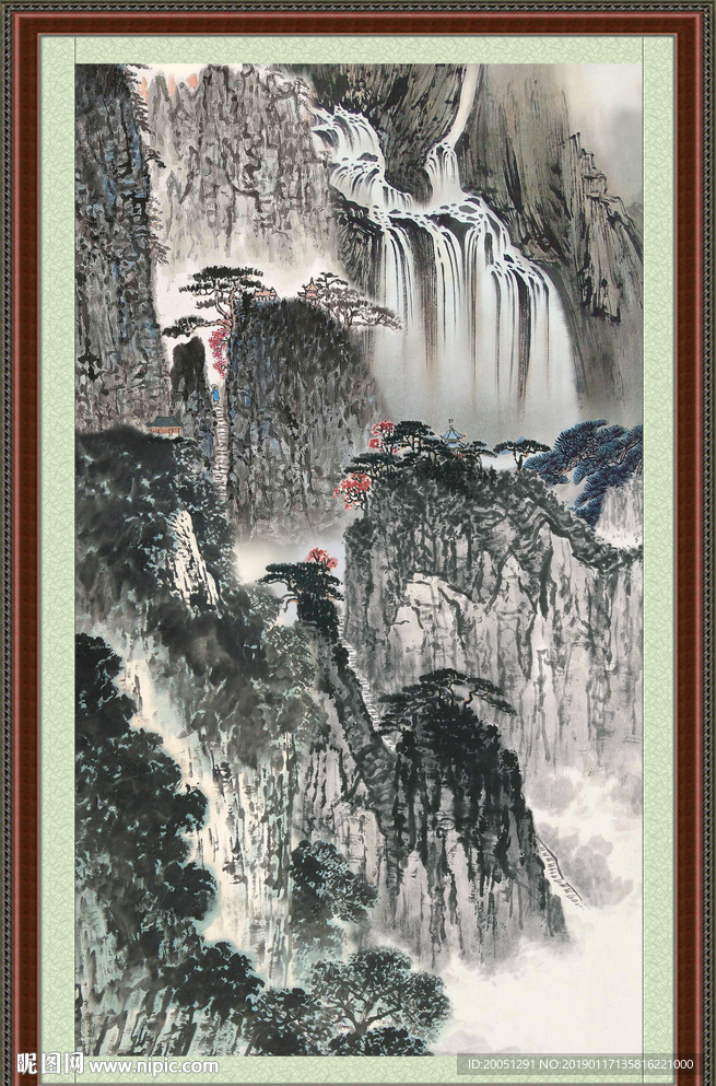 山水国画