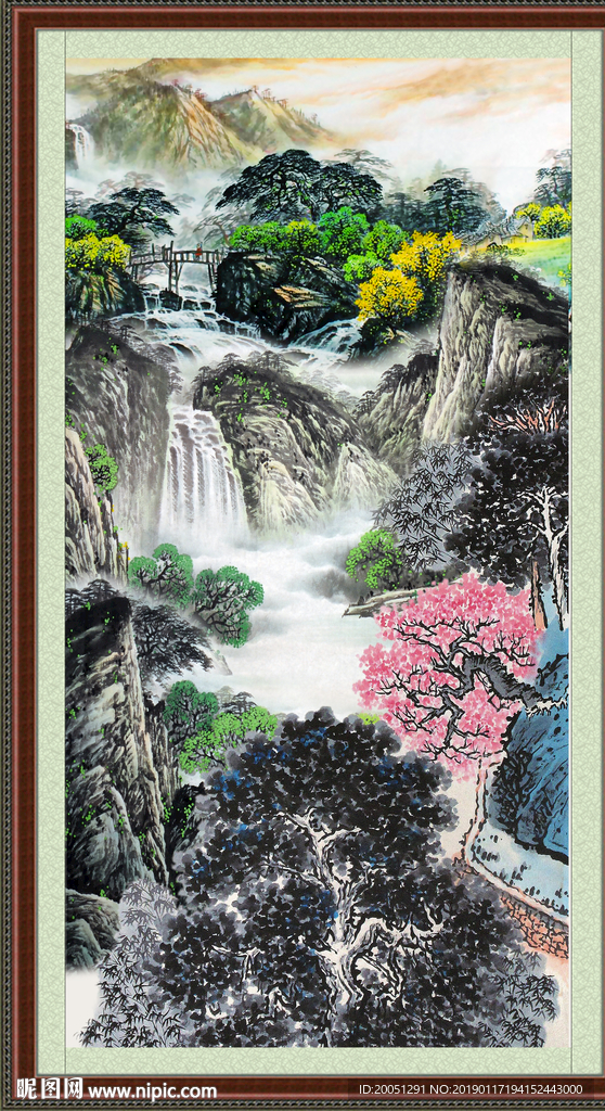 山水国画