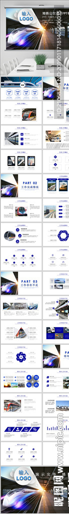 城市地铁公交高铁火车动车PPT