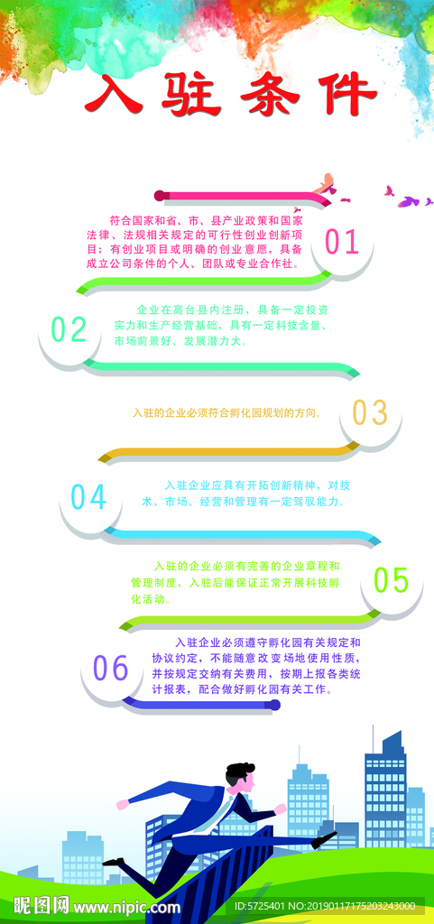 入驻条件