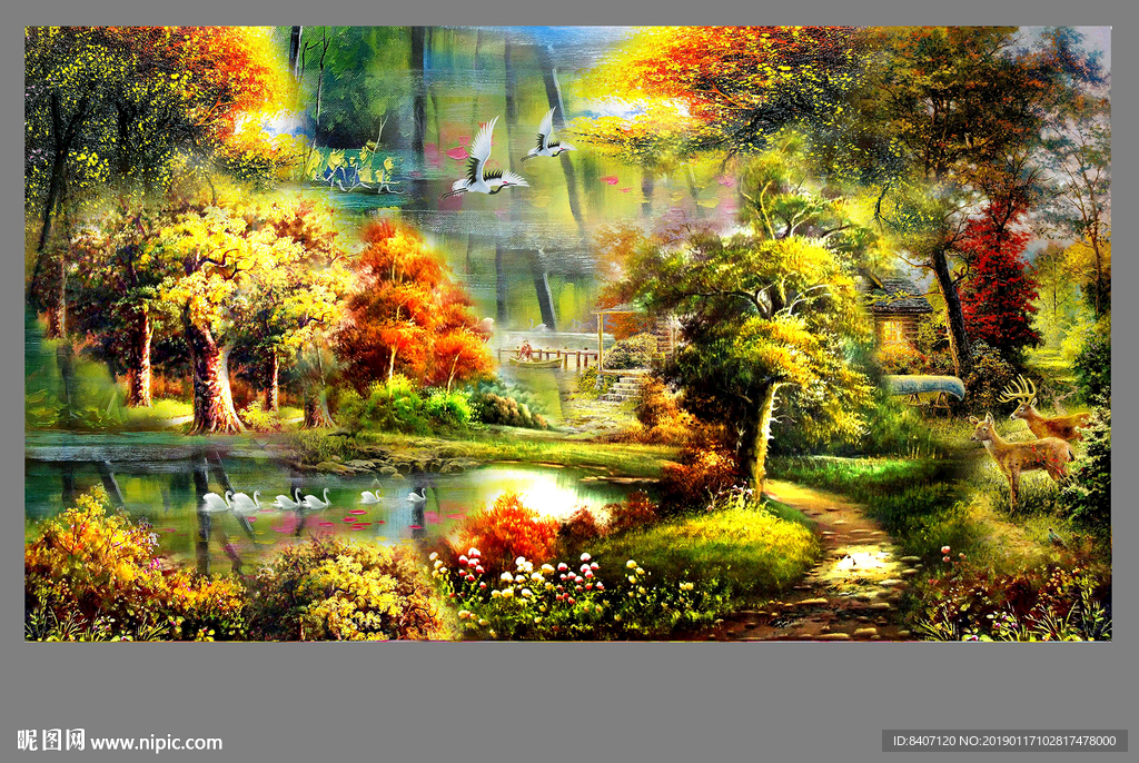 风景油画