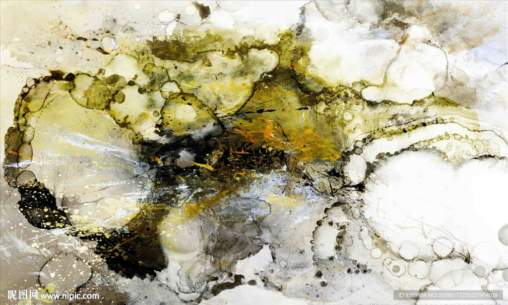 抽象油画