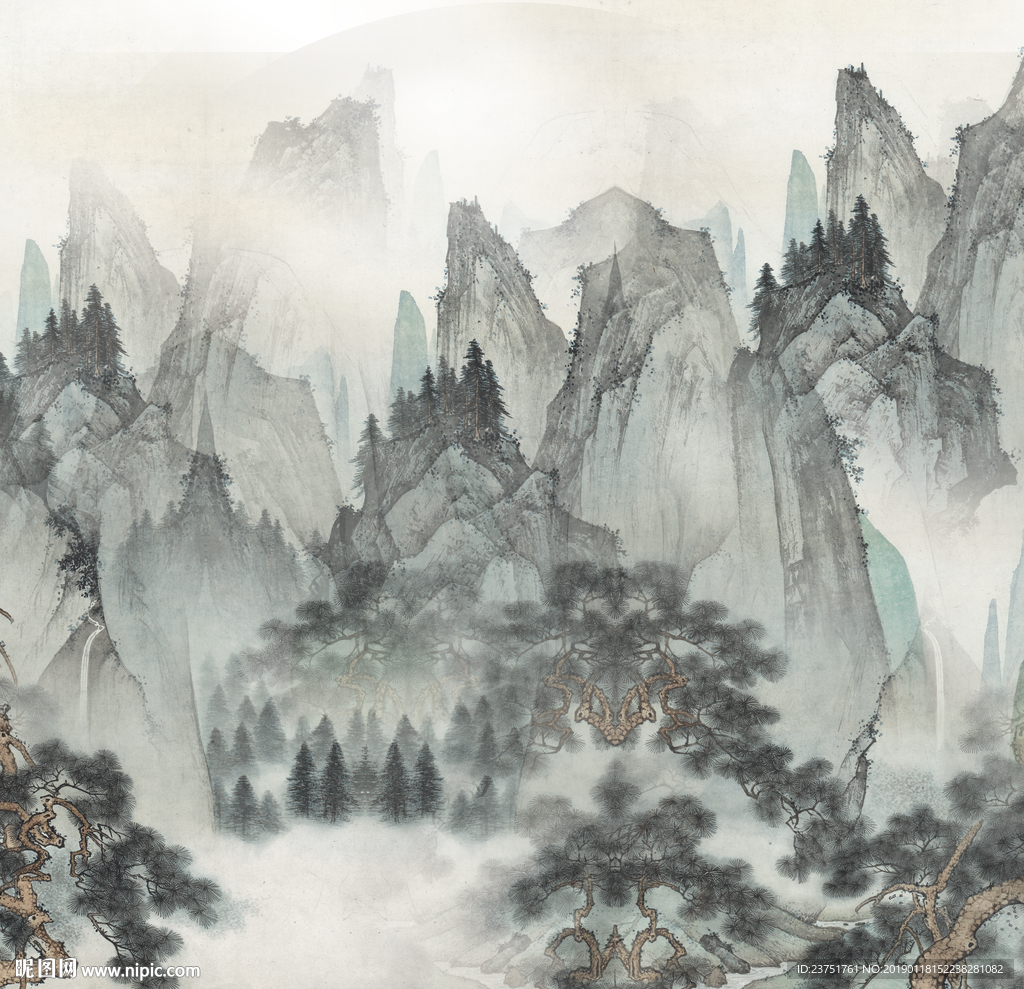 现代山