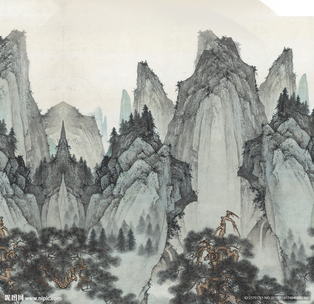 水墨山水