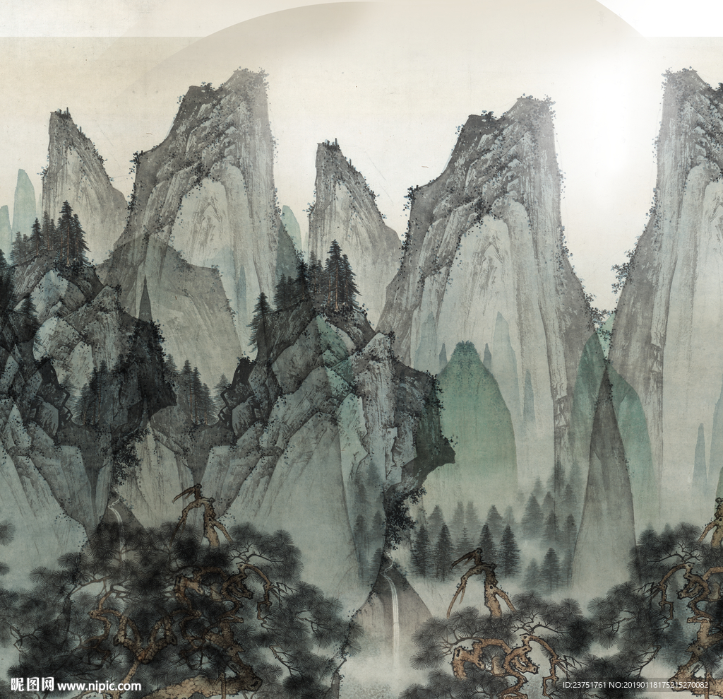 水墨山水